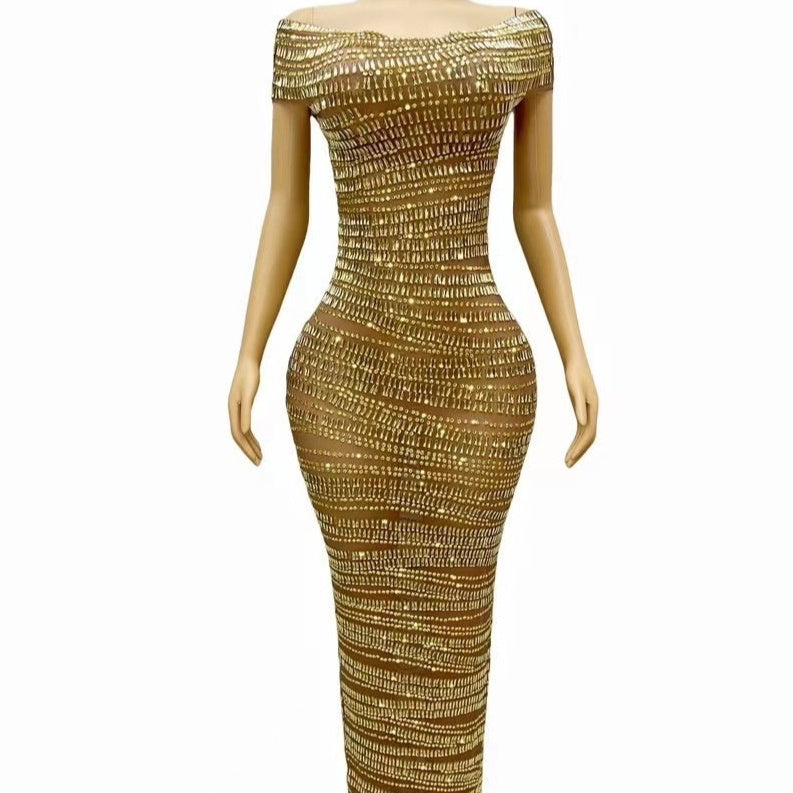 "Celestia Noir Dress