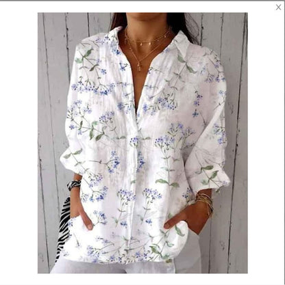 3D Floral Summer Shirt