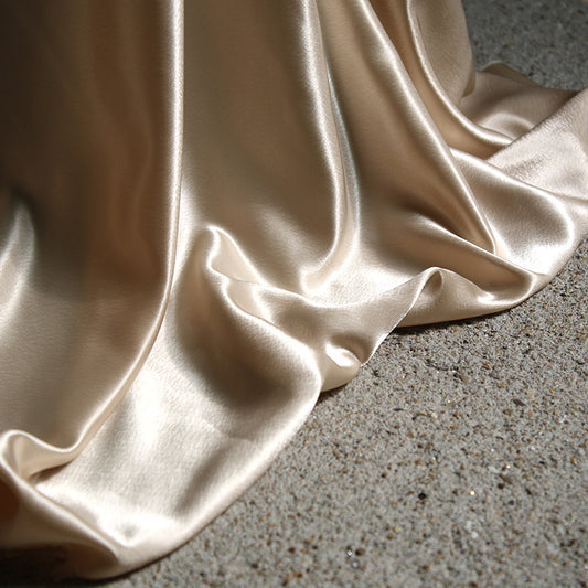High-grade Silk Satin Breathable Cheongsam Hanfu Fabric