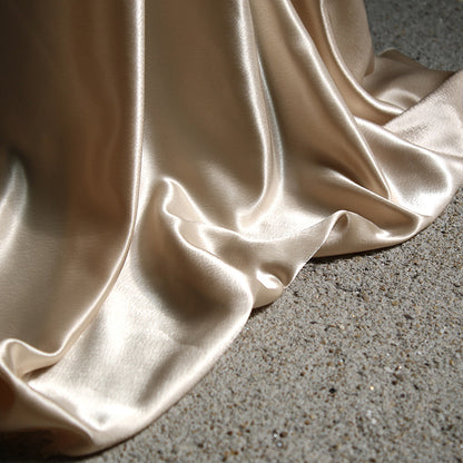High-grade Silk Satin Breathable Cheongsam Hanfu Fabric