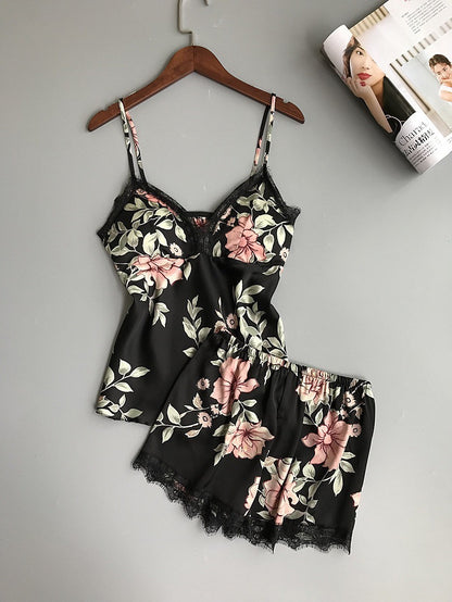 Silk pajamas
