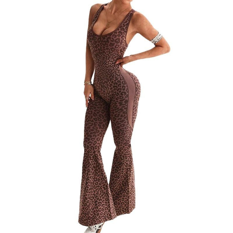 The Saffira Wild Halter Jumpsuit