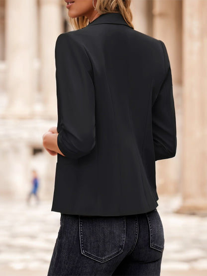 EaseForm 3/4 Sleeve Casual Blazer
