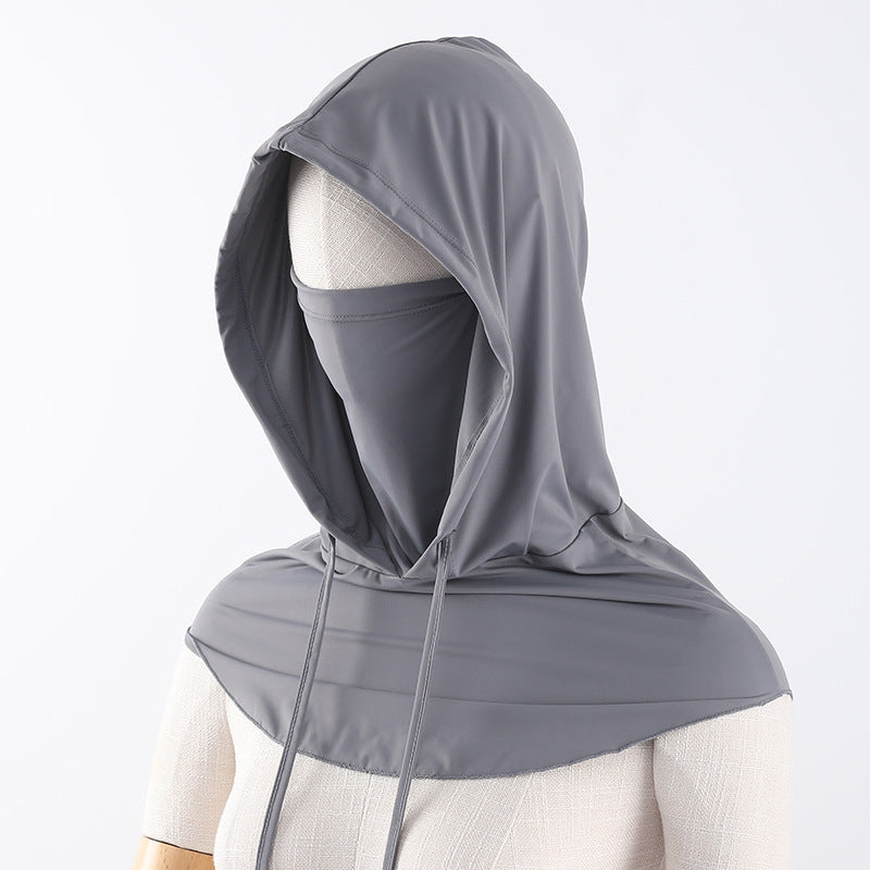 Sun Mask Men's Full Face Ice Silk Breathable mask