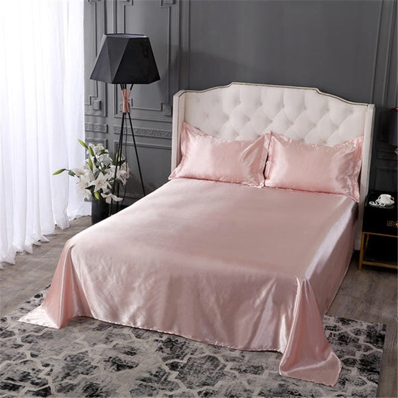 Pure ice silk bed linen