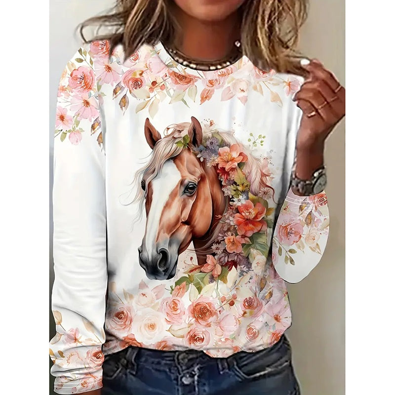 Equina Grace Printed Tee