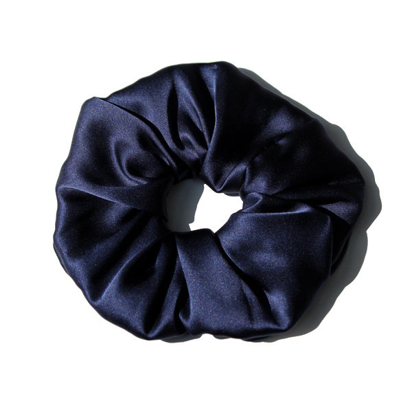 Silk Large Intestine Circle Head Flower Silk Hair Rope Satin