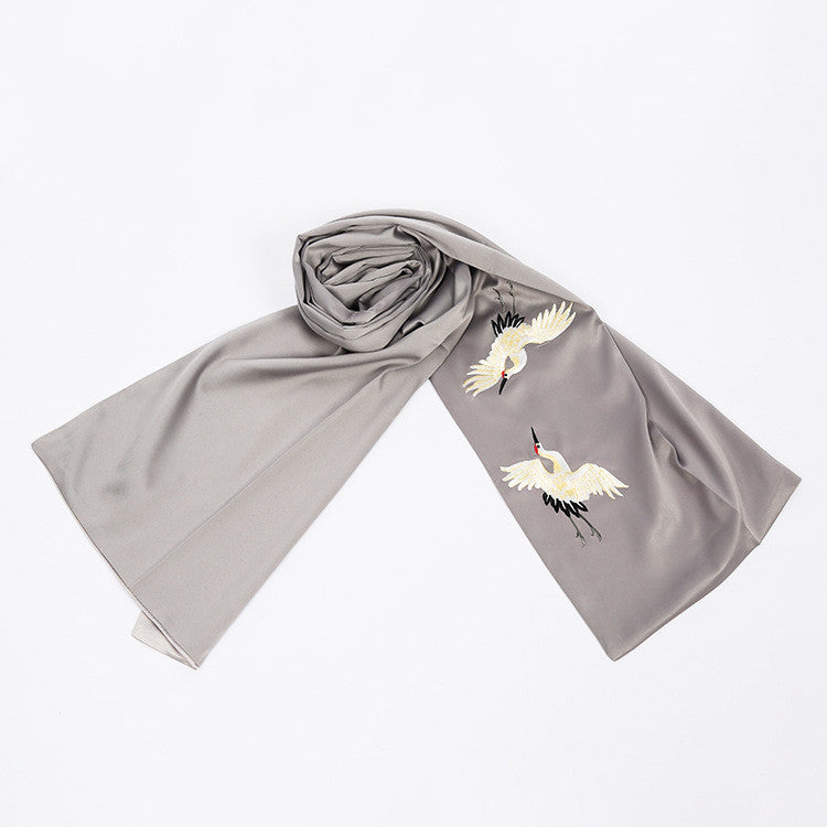 Men's Songhe Imitation Silk Scarf
