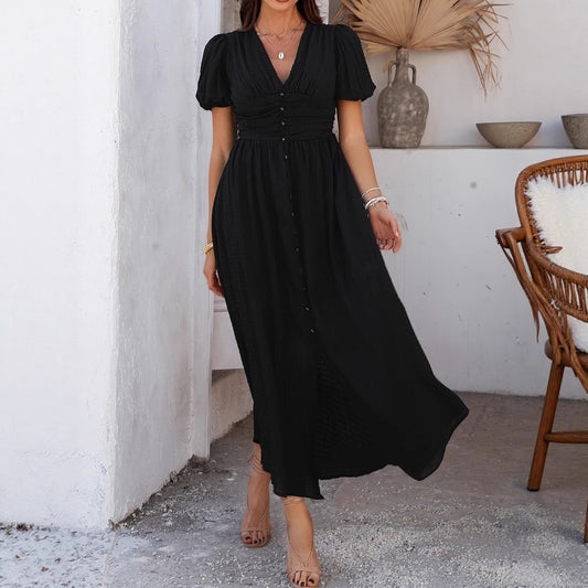 Bayside Grace Split Midi Dress