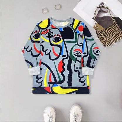 CanvasBlend Graphic Sweatshirt