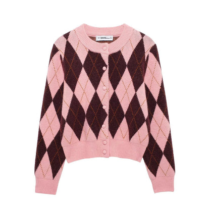 Quilta Rhomb Knit Coat