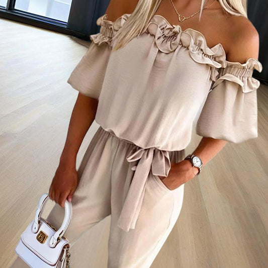 Aurévia Ruffle Jumpsuit