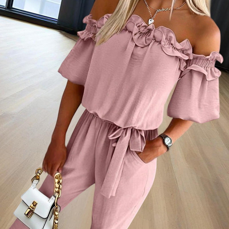 Aurévia Ruffle Jumpsuit