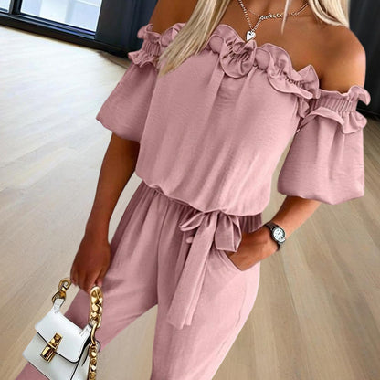 Aurévia Ruffle Jumpsuit