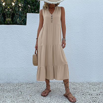 LumaFlow Vest Dress