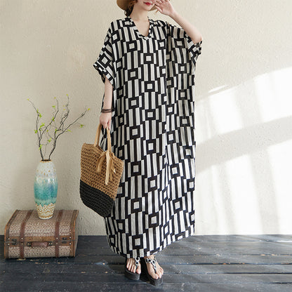 Vintage Veil Comfort Dress