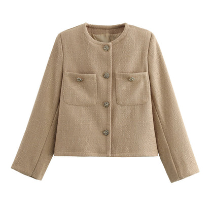 Arden Tweed Elegance Cardigan Coat
