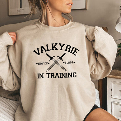 Valkyrie In Training SweatShirt Sarah J Maas