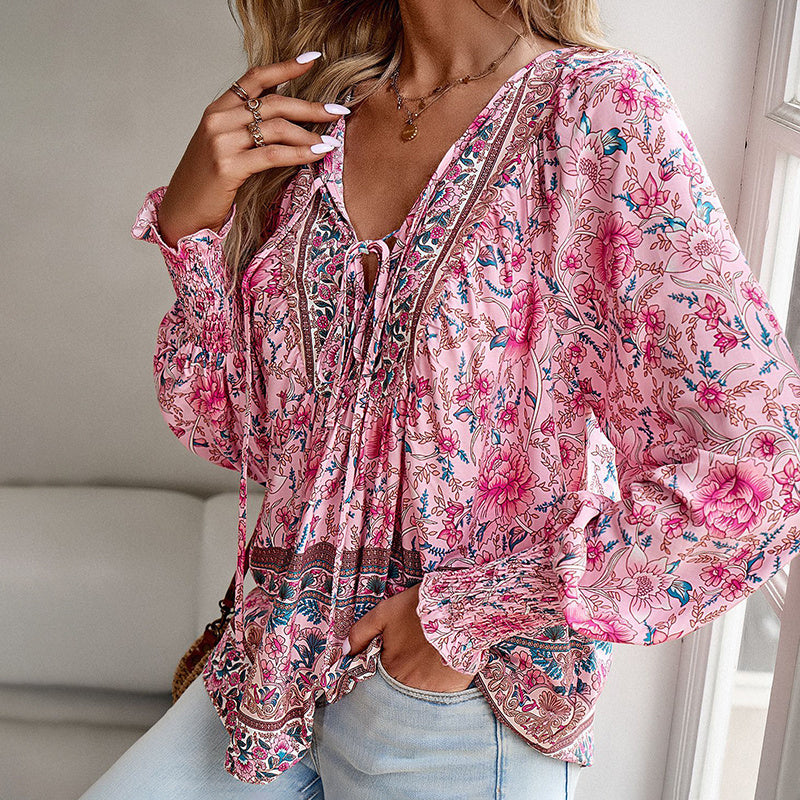 The Solstice Bloom Blouse