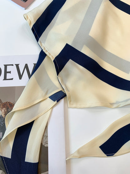Silk Scarves Butterflies Dews Suspenders Vestswomen