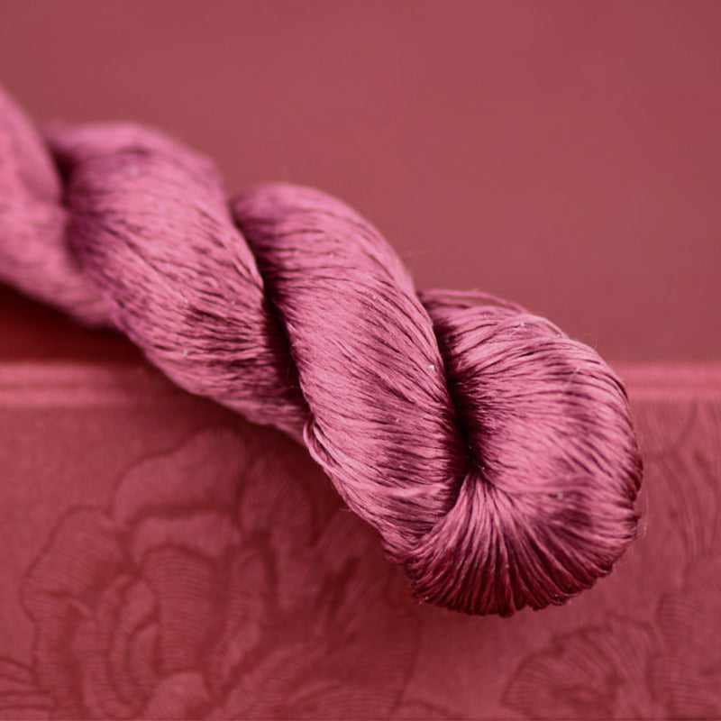 Silk Thread Large Embroidery Thread Red