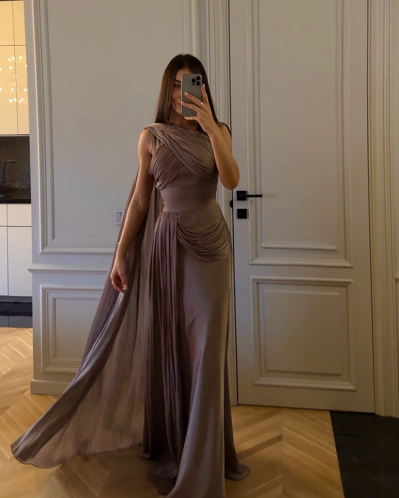 Serenelle Ribbon Gown