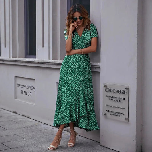 Florévia Drift Ruffle Dress