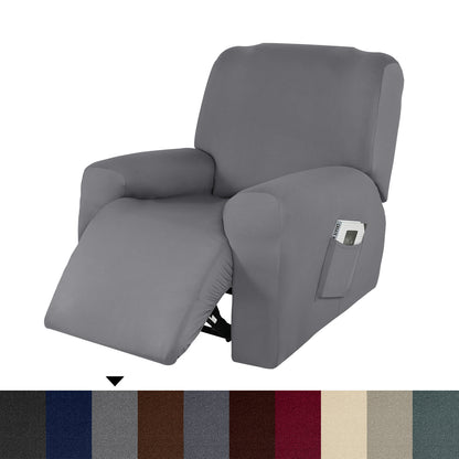 Household Milk Silk Recliner Sofa Cover