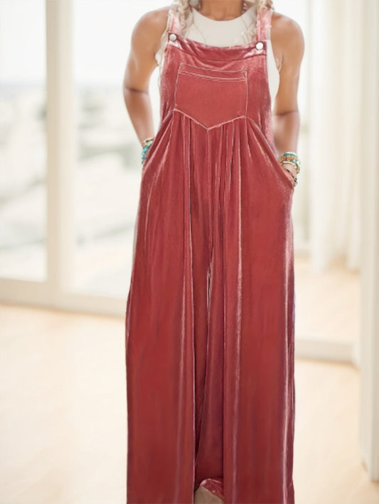 VelvetEra Dusk Overalls