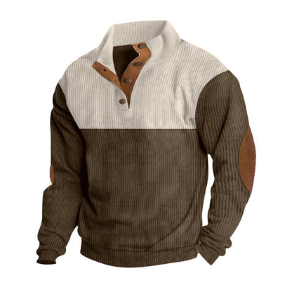 Stratos Edge Colorblock Sweater Coat