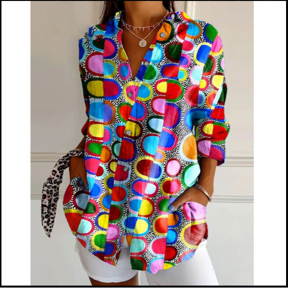 3D Floral Summer Shirt