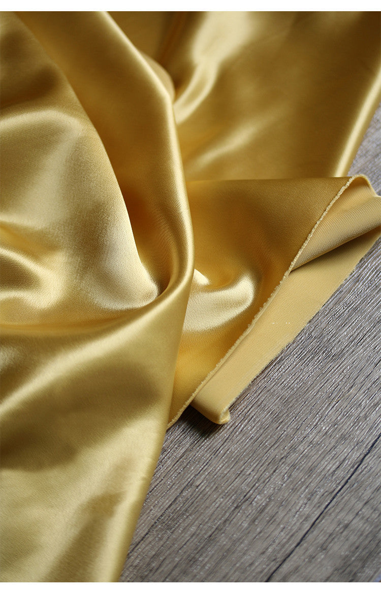 High-grade Silk Satin Breathable Cheongsam Hanfu Fabric