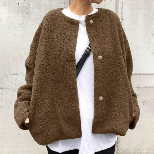 LuxeLamb Short Wool Coat