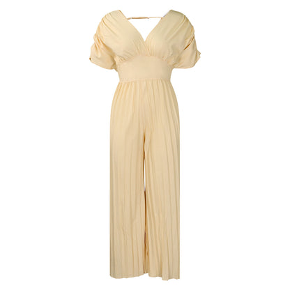 Veloura Essence Pleated Jumpsuit