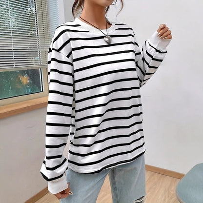 VintageEase Stripe Tee