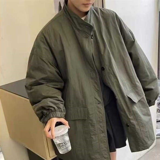 BreezeLite™ Mid-Length Cotton Coat