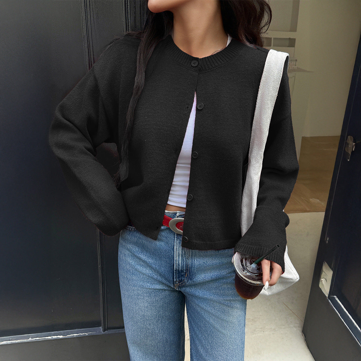 ChicEase Button Jacket