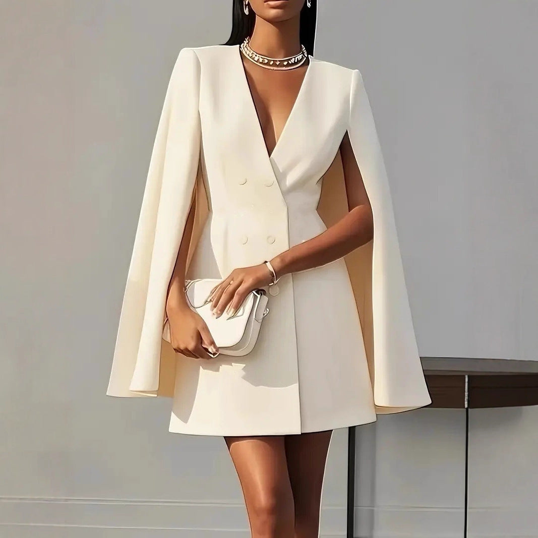 Véronne Cape Dress