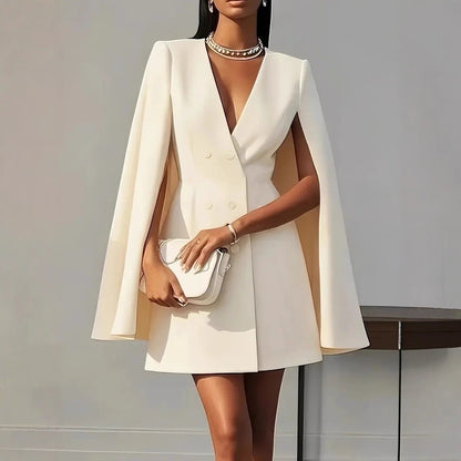 Véronne Cape Dress