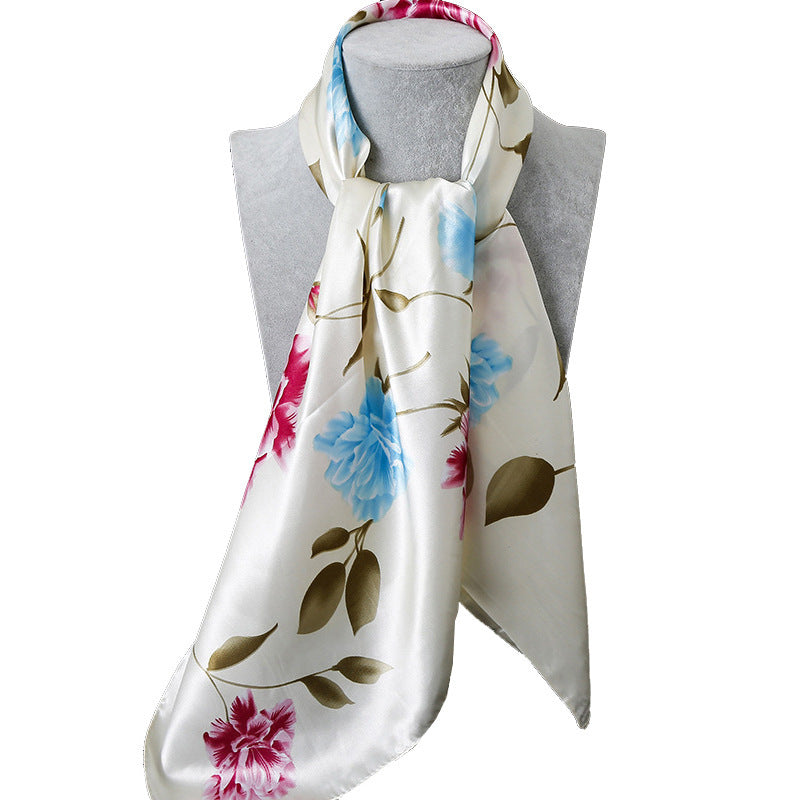 Spring And Autumn All-match Chiffon Silk Sunscreen Shawl