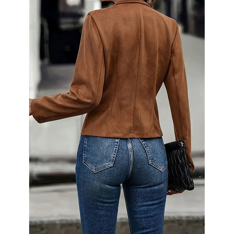 Suédelle Notch Blazer