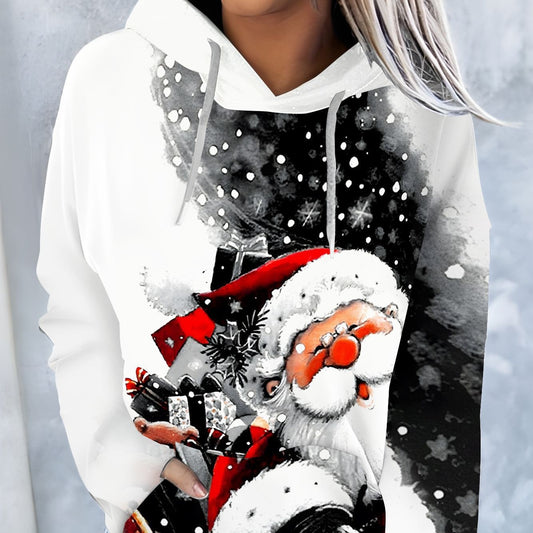 FestiveGlow Hooded Sweater