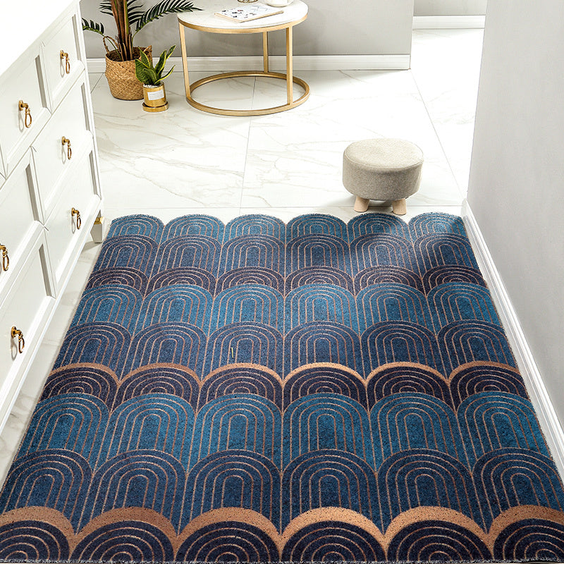 Home Entry Door Silk Circle Printing Mat
