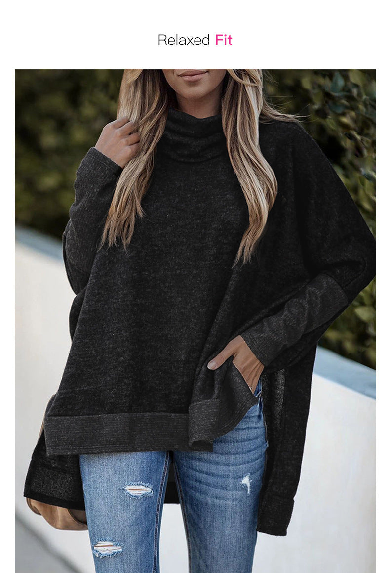 BreezeWing Turtleneck Sweater