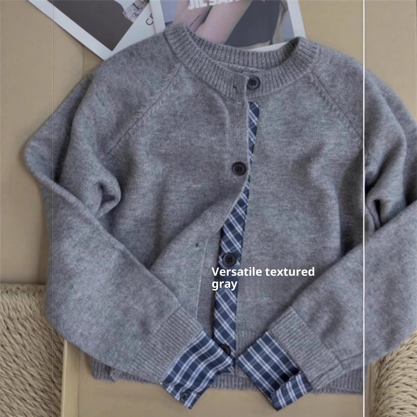 SeoulGrace Knit Coat