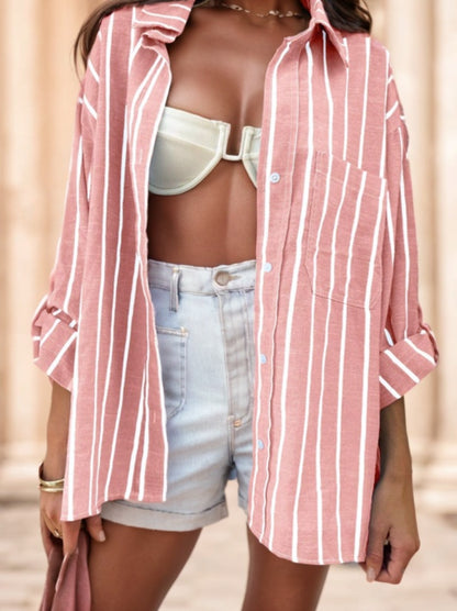 Stravelle Stripe Blouse