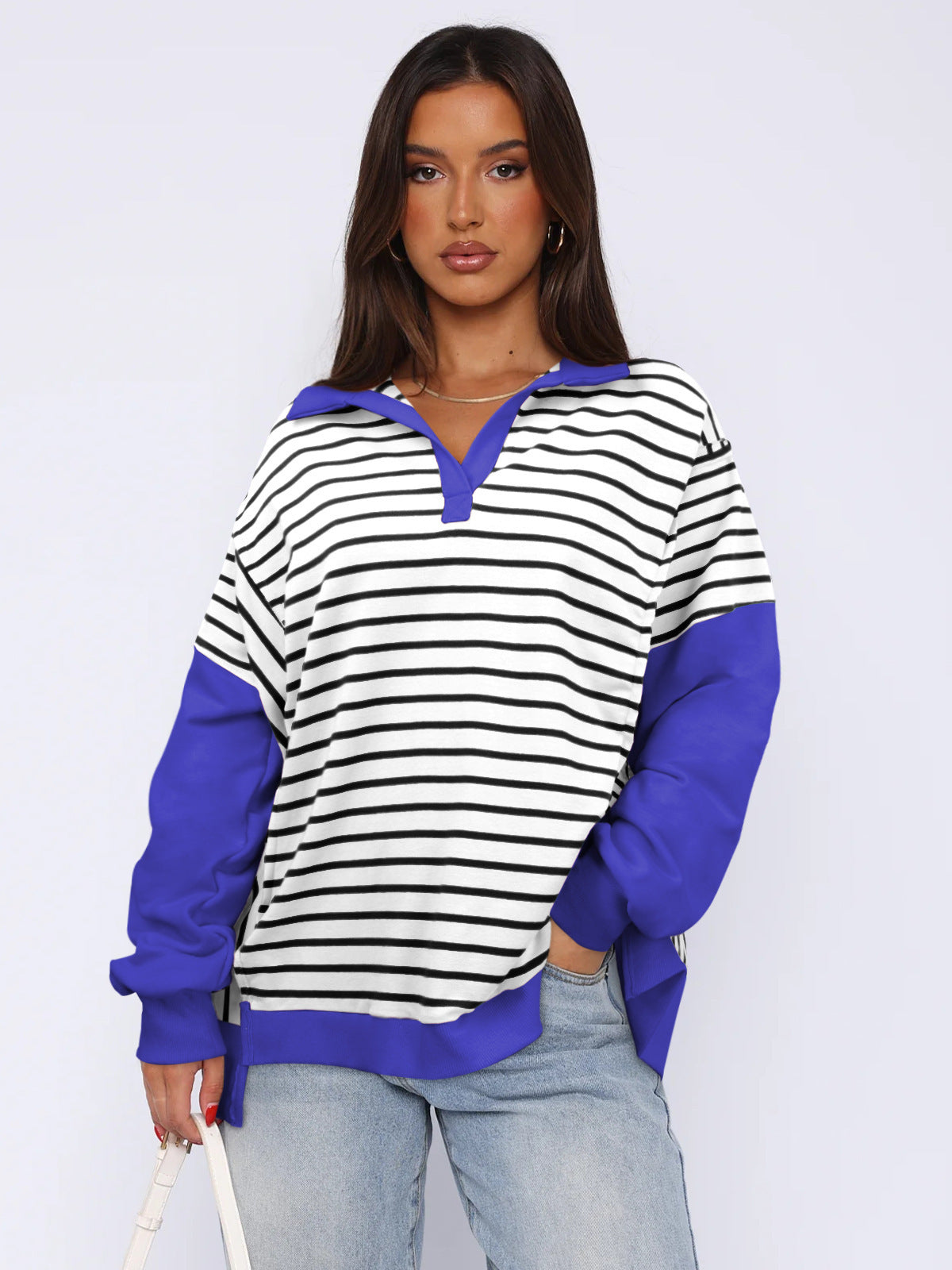 Stripo Luxe Split Sweater