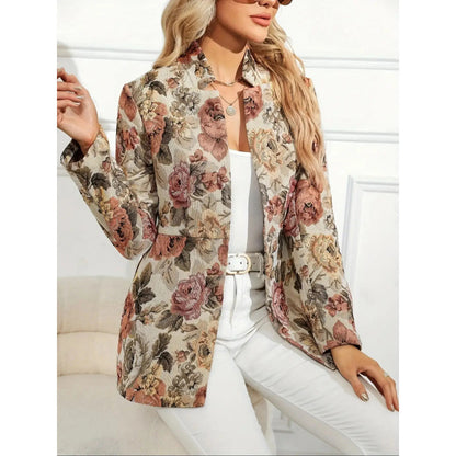 ChicPrint Casual Suit Jacket