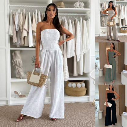 ÉvoLuxe™ One-Shoulder Jumpsuit