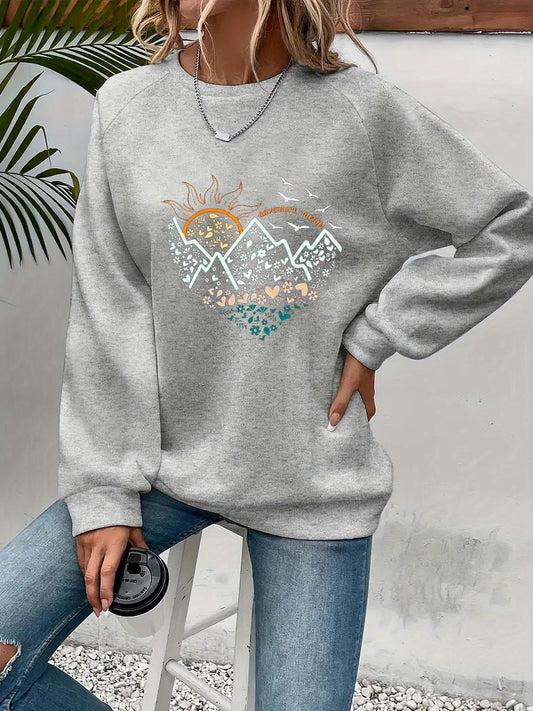 ClassicEase Round-Neck Sweatshirt
